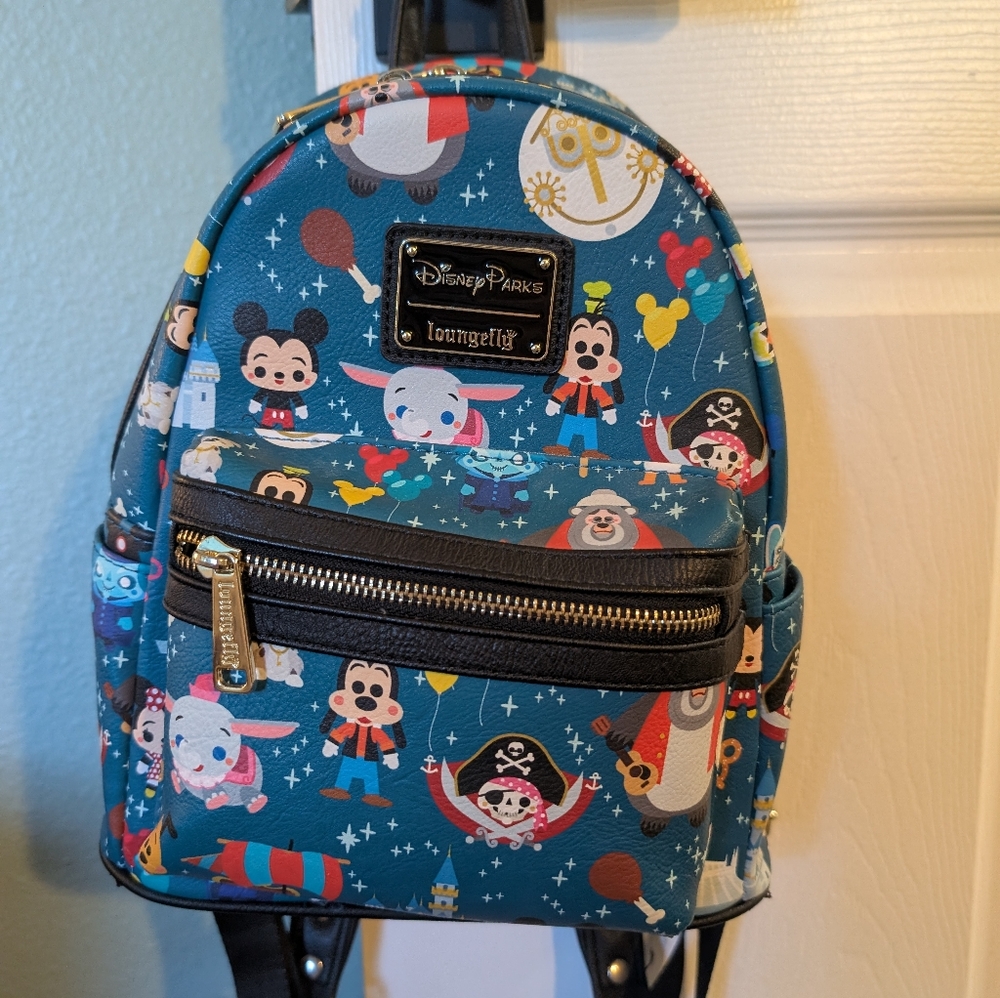 Loungefly Disney Parks Blue Backpack